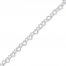 Heart Chain Anklet Sterling Silver 10-inch Length