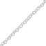Heart Chain Anklet Sterling Silver 10-inch Length