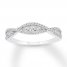 Diamond Anniversary Band 1/3 ct tw Round-cut 14K White Gold