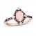 Le Vian Opal Ring 1/5 ct tw Diamonds 14K Strawberry Gold