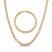 Men's Mariner Link Chain Set 10K Yellow Gold 8"/22"