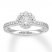 Neil Lane Diamond Engagement Ring 1/2 ct tw 14K White Gold