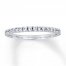 Diamond Wedding Band 1/5 ct tw Round-cut 14K White Gold