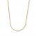 Wheat Chain Necklace 14K Yellow Gold 20" Chain