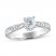 Diamond Engagement Ring 3/4 ct tw 14K White Gold