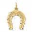 Horseshoe Charm 14K Yellow Gold