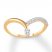 Diamond Enhancer Ring 1/6 ct tw Round-cut 14K Yellow Gold