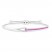 Love + Be Loved Lab-Created Pink Sapphire Bolo Bracelet Sterling Silver