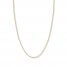 24" Textured Rope Chain 14K Yellow Gold Appx. 1.56mm