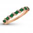 Le Vian Natural Emerald Ring 1/20 ct tw Diamonds 14K Gold