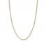 30" Textured Rope Chain 14K Yellow Gold Appx. 2.15mm