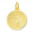 Girl Confirmation Charm 14K Yellow Gold