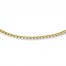 Men's Curb Link Chain 10K Yellow Gold 20" Length