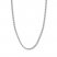 30" Textured Rope Chain 14K White Gold Appx. 3.8mm