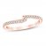 Diamond Wedding Band 1/6 ct tw Round-cut 14K Rose Gold