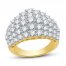 Diamond Fashion Ring 3 ct tw 10K Yellow Gold