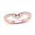 Diamond Anniversary Ring 1/5 ct tw 10K Rose Gold