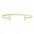 Cuff Bangle Bracelet 14K Yellow Gold