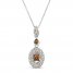 Le Vian Diamond Necklace 3/8 ct tw 14K Vanilla Gold
