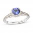 Le Vian Tanzanite Ring 1/2 ct tw Diamonds 14K Vanilla Gold