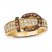 Le Vian Diamond Buckle Ring 7/8 ct tw 14K Honey Gold