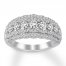 Diamond Anniversary Band 1 ct tw Round-cut 14K White Gold