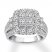 Diamond Engagement Ring 3 ct tw 14K White Gold