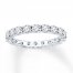 Diamond Eternity Ring 2 ct tw Round-cut 14K White Gold