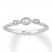 Emmy London Diamond Ring 1/8 ct tw Sterling Silver