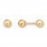 Children's Ball Earrings 14K Yellow Gold