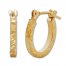 Child's Hoop Earrings 14K Yellow Gold