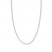 24" Figaro Link Chain 14K White Gold Appx. 2.36mm