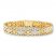 Men's Bracelet 3/4 ct tw Diamonds 10K Yellow Gold