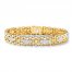 Men's Bracelet 3/4 ct tw Diamonds 10K Yellow Gold