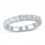 Lab-Created Diamonds by KAY Anniversary Ring 1 ct tw Round-cut 14K White Gold