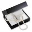 Cultured Pearl Set Necklace/Bracelet Sterling Silver Earrings
