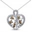 Le Vian Chocolatier Necklace 1-1/4 ct tw Diamonds 14K Vanilla Gold 18"