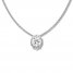 Diamond Necklace 1/2 ct tw Round-cut 10K White Gold