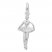 Ballet Dancer Charm Sterling Silver