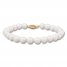 Cultured Pearl Bracelet 10K Yellow Gold 7.5"