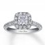 Neil Lane Bridal Ring 1-1/2 ct tw Diamonds 14K White Gold