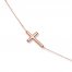 Cross Bracelet 14K Rose Gold