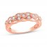 Diamond Anniversary Band 1/5 ct tw Round-cut 10K Rose Gold