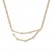 Capricorn Zodiac Necklace 1/8 ct tw Diamonds 10K Yellow Gold