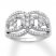 Diamond Fashion Ring 1 Carat tw 10K White Gold
