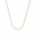 Wheat Chain Necklace 14K Yellow Gold 24" Length