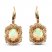 Le Vian Creme Brulee Opal Earrings 1-1/6 ct tw Diamonds 14K Strawberry Gold