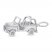 Off-Road Vehicle Charm Sterling Silver