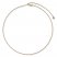 Adjustable Cable Chain Necklace 14K Yellow Gold 20"