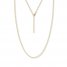16" Adjustable Round Wheat Chain 14K Yellow Gold Appx. 1.05mm